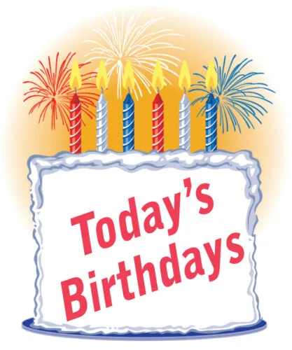 Today's Birthdays